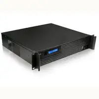 Techly I-CASE IPC-240L carcasa de ordenador Estante Negro