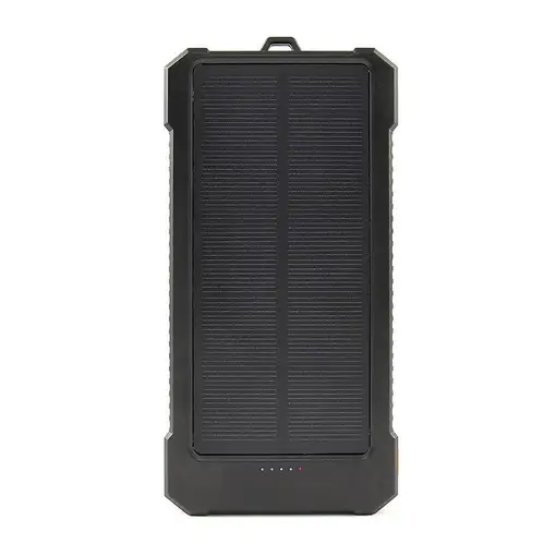 Gembird PB10-SOLAR-1 batería externa Polímero de litio 10000 mAh Negro