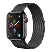 Devia 325083BK MILANESE LOOP 44MM SBLK Grupo de rock Negro Acero inoxidable