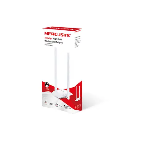 Mercusys MW300UH adaptador y tarjeta de red WLAN 300 Mbit/s