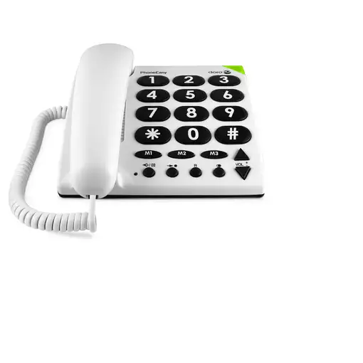 Doro PhoneEasy 311c Teléfono analógico Blanco