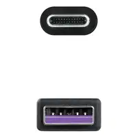 Nanocable 10.01.2103 cable USB USB 2.0 3 m USB A USB C Negro