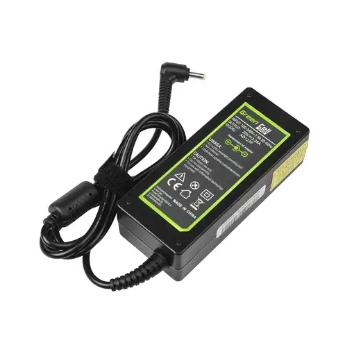 Green Cell AD123P adaptador e inversor de corriente Interior 65 W Negro