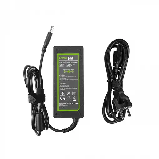 Green Cell AD75AP adaptador e inversor de corriente Interior 65 W Negro