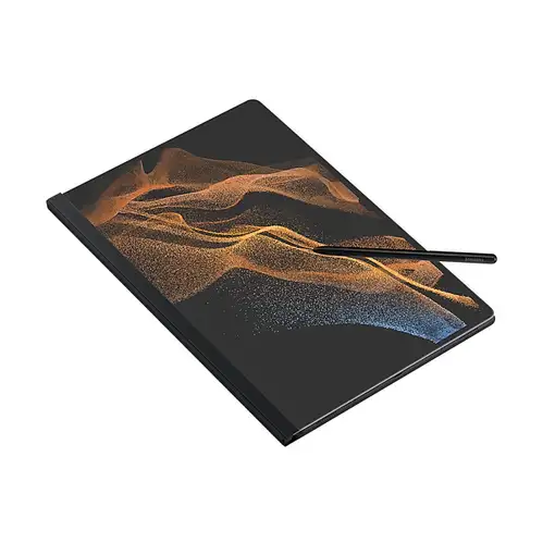 Samsung EF-ZX900PBEGEU funda para tablet 37,1 cm (14.6") Folio Negro, Transparente