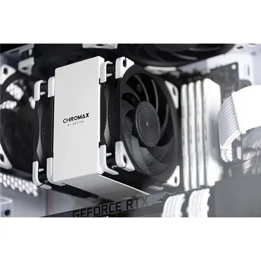 Otros accesorio informática Blanco NA-HC8 CHROMAX.WHITE NOCTUA