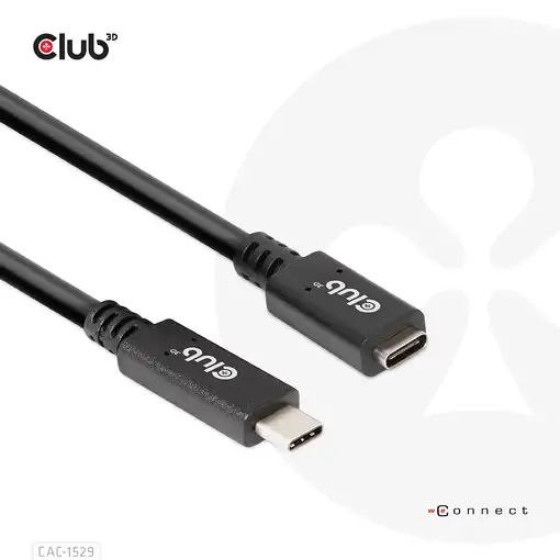 CLUB3D CAC-1529 cable USB USB 3.2 Gen 1 (3.1 Gen 1) 2 m USB C Negro CLUB3D CAC-1529 cable USB USB 3.2 Gen 1 (3.1 Gen 1) 2 m USB C Negro