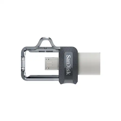 Pendrive SanDisk Ultra Dual m3.0 256GB USB 3.0 Gris/Plata