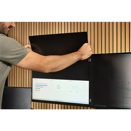 Kensington Filtro de privacidad extraíble dos direcciones para monitores de 21,5
