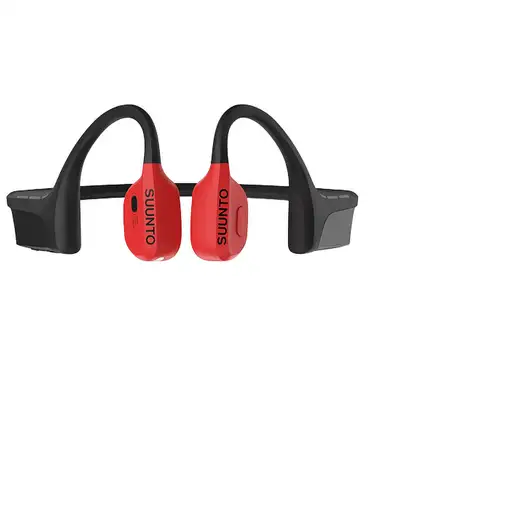 Suunto WING Auriculares Inalámbrico gancho de oreja Deportes Bluetooth Negro, Rojo