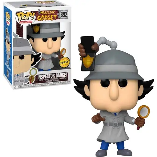 Figura Funko Pop! Dibujos Animados Inspector Gadget Modelo 892 | 49268 Edición Ch