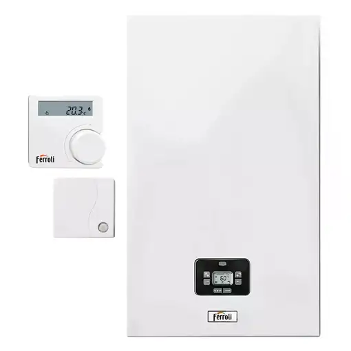 Caldera Ferroli KALIS 24 C + termostato Kronos RF Caldera Ferroli KALIS 24 C + termostato Kronos RF