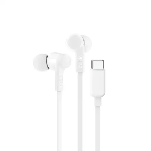 Belkin SoundForm Auriculares Alámbrico Dentro de oído Música/uso diario USB Tipo C