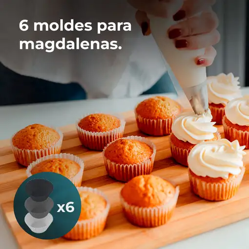 Cecotec SweetBake XL Bandeja para hornear Gris, Negro