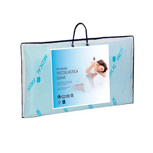 Almohada Viscoelástica Azul Medical Fresh 135 cm - Moonia