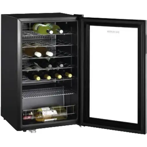 Severin WKS8908 Independiente Negro 36 botella(s)