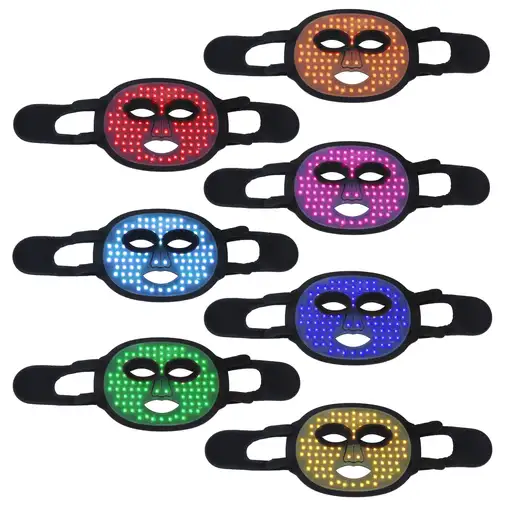 Máscara facial de luz Led de 7 colores, Led Beauty Mask Prolight ITALIAN DESIGN