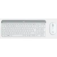 Logitech 920-009199 teclado Ratón incluido Oficina RF inalámbrico Español Blanco