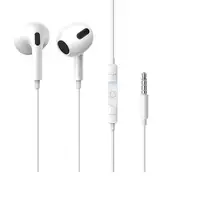 Baseus H17 Auriculares Alámbrico Dentro de oído Llamadas/Música Blanco