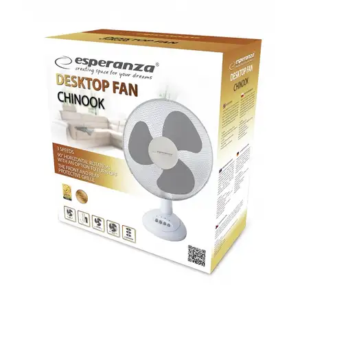 Ventiladores sobremesa Blanco ESPERANZA