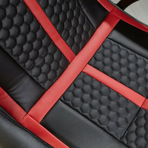X Rocker 2020014 silla para videojuegos Silla gaming Asiento acolchado Negro, Rojo
