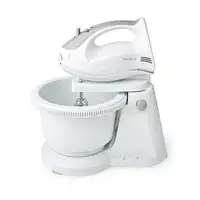 Nedis KAHM110CWT batidora Batidora de mano 200 W Gris, Blanco