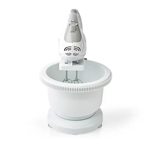 Nedis KAHM110CWT batidora Batidora de mano 200 W Gris, Blanco