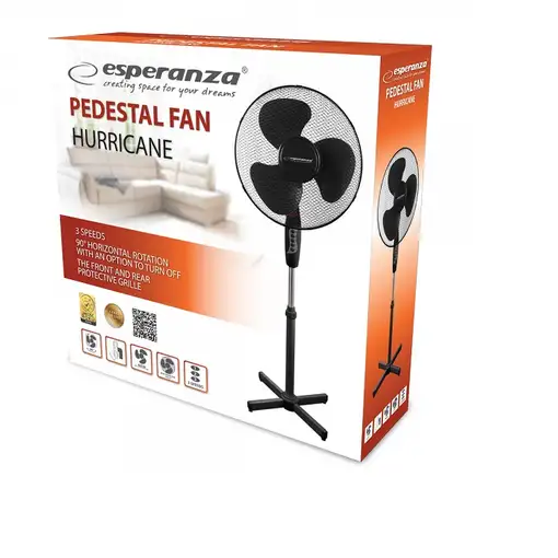 Ventiladores pie/suelo Negro ESPERANZA