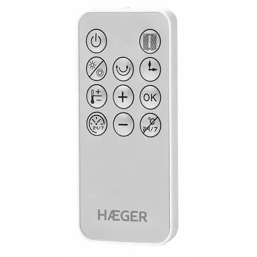 Haeger iShine Interior Blanco 2000 W Convector