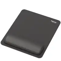 Fellowes Breyta 100142555 alfombrilla para ratón Negro