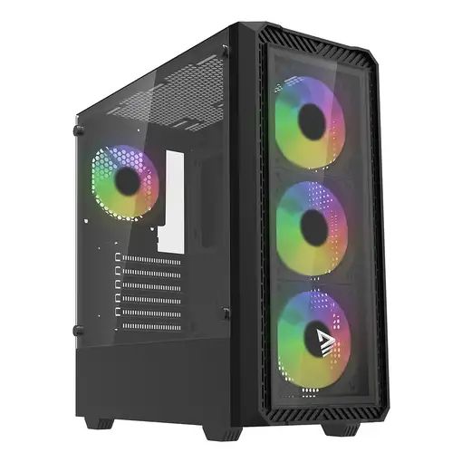 Savio Noctis Glass RGB Cubo Negro
