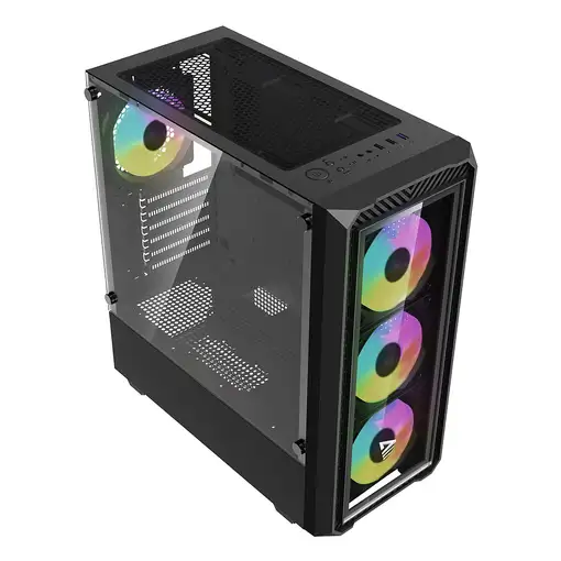 Savio Noctis Glass RGB Cubo Negro