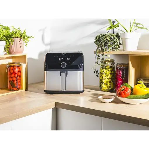 Freidora de aire 7.5 L Negro EY855D10 TEFAL