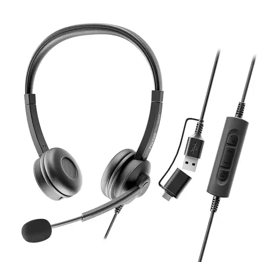 Axtel AXH-FLOWUCDC auricular y casco Auriculares Alámbrico Diadema