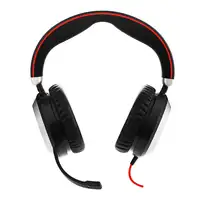 Jabra Evolve 80 Auriculares Alámbrico Diadema Oficina/Centro de llamadas Negro Jabra Evolve 80 Auriculares Alámbrico Diadema Oficina/Centro de llamadas Negro