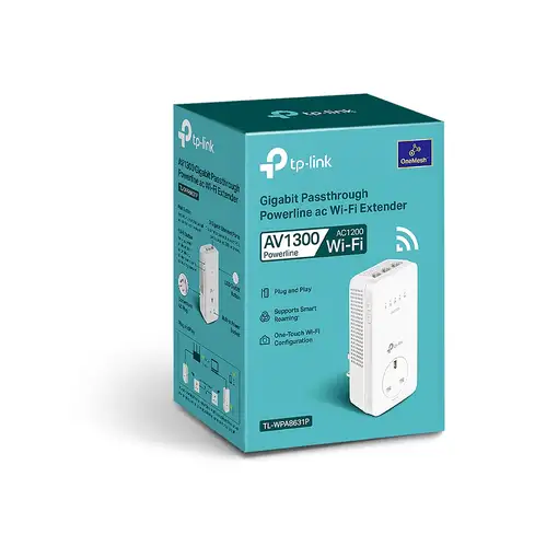 TP-Link TL-WPA8631P 1300 Mbit/s Ethernet Wifi Blanco 1 pieza(s)