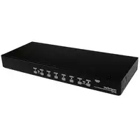 StarTech.com Conmutador Switch KVM 8 Puertos de Vídeo VGA HD15 USB 2.0 USB A PS/2