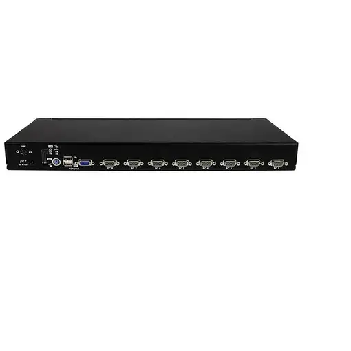 StarTech.com Conmutador Switch KVM 8 Puertos de Vídeo VGA HD15 USB 2.0 USB A PS/2