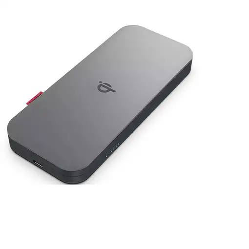 Lenovo GO Polímero de litio 10000 mAh Cargador inalámbrico Gris
