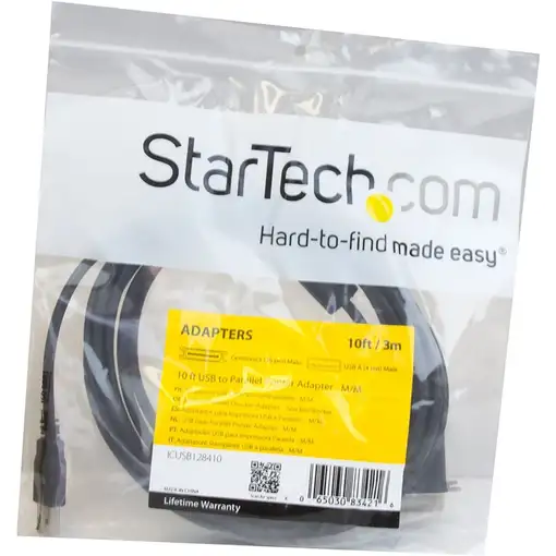 StarTech.com Cable de 3m Adaptador de Impresora Centronics a USB A