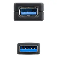 Nanocable Cable USB 3.0 prolongador con amplificador, tipo A/M-A/H, 15m