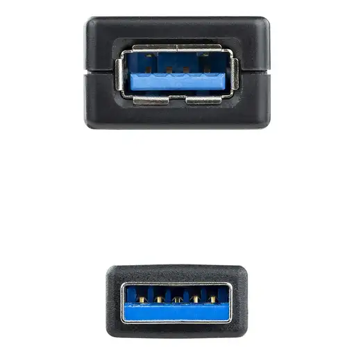 Nanocable Cable USB 3.0 prolongador con amplificador, tipo A/M-A/H, 15m
