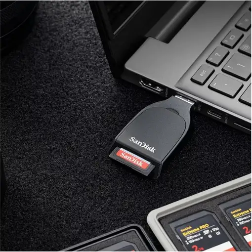 SanDisk SDDR-C731-GNANN lector de tarjeta USB 3.2 Gen 1 (3.1 Gen 1) Type-A Negro