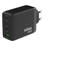 Nilox NXGANUSBC100 cargador de dispositivo móvil Universal Negro Corriente alterna Nilox NXGANUSBC100 cargador de dispositivo móvil Universal Negro Corriente alterna