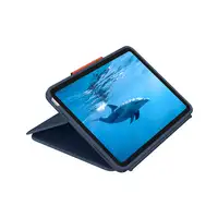 Logitech 920-011191 teclado para móvil QWERTZ Alemán Smart Connector Azul