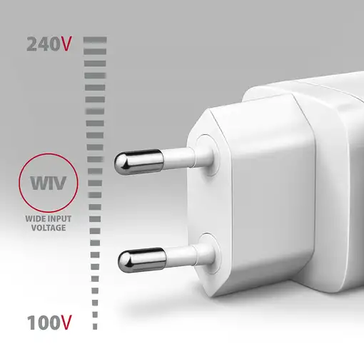 Axagon ACU-DPQ65W cargador de dispositivo móvil Teléfono móvil, Netbook, Portátil