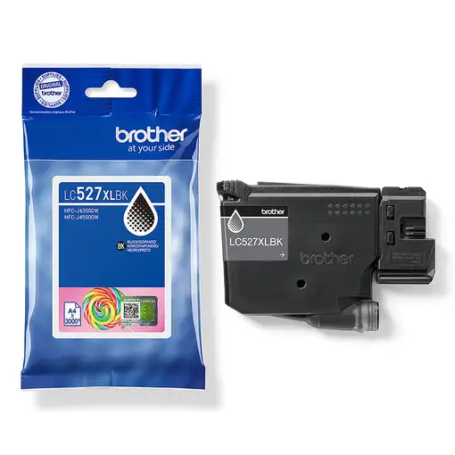 Brother LC527XLBK cartucho de tinta 1 pieza(s) Original  (XL) Negro