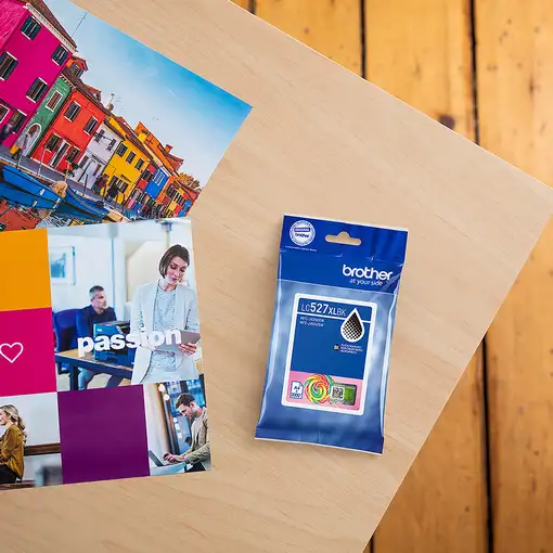 Brother LC527XLBK cartucho de tinta 1 pieza(s) Original  (XL) Negro