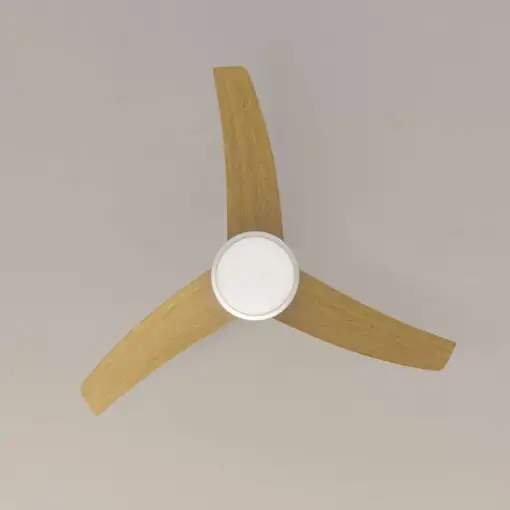 Ventilador de techo marrón, 3 velocidades, 60 W, W420 Smart NEWLUX