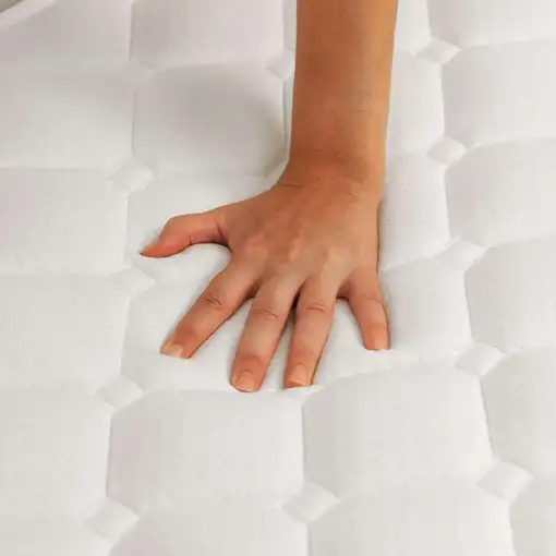 Colchón viscoélastico de cuna, 12 cm alto, 70x140 cm, Baby One Gris Oscuro NALUI